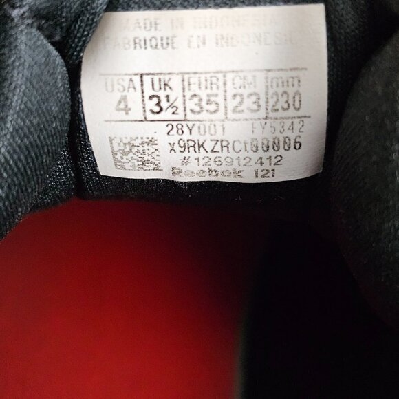 Reebok Zig Dynamic Running Black And Red Performance Sneaker Shoe - Picture 7 of 7